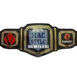 The Grey Jiu Jitsu Championship Belt