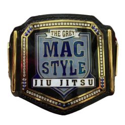 The Grey Jiu Jitsu Championship Belt